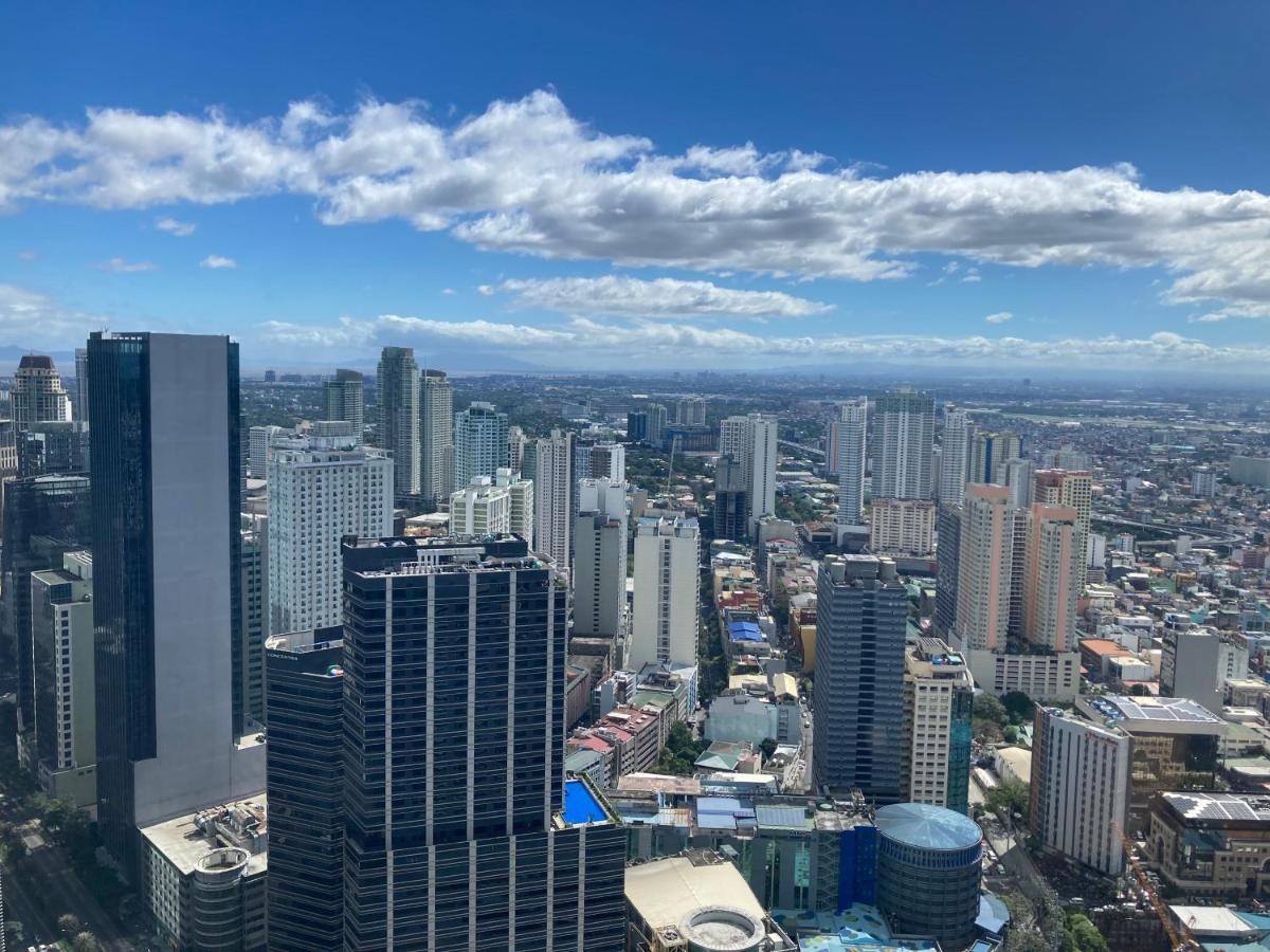 Makati Amazing View Penthouse Studio, Air Residence, Fast Internet Manila Bagian luar foto