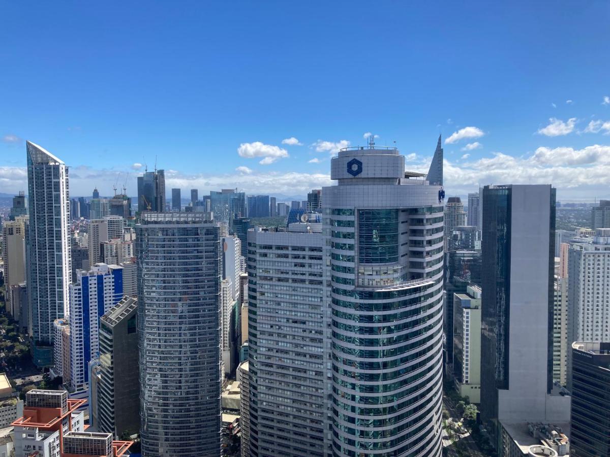 Makati Amazing View Penthouse Studio, Air Residence, Fast Internet Manila Bagian luar foto