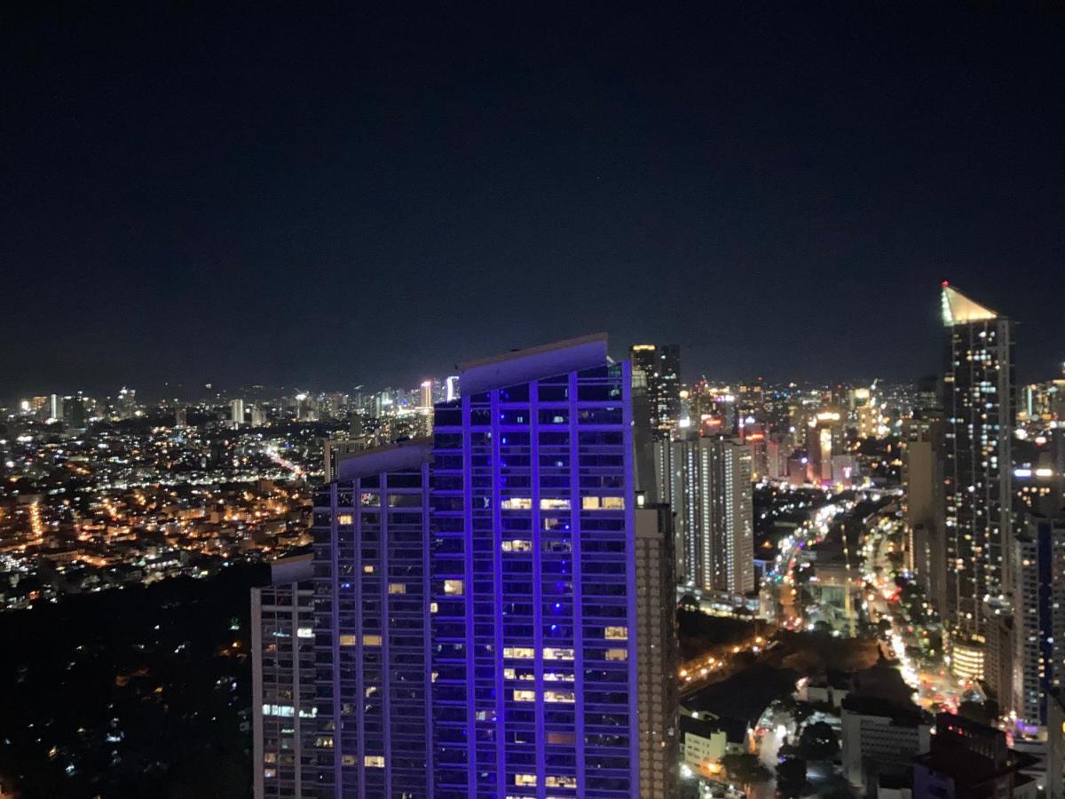 Makati Amazing View Penthouse Studio, Air Residence, Fast Internet Manila Bagian luar foto