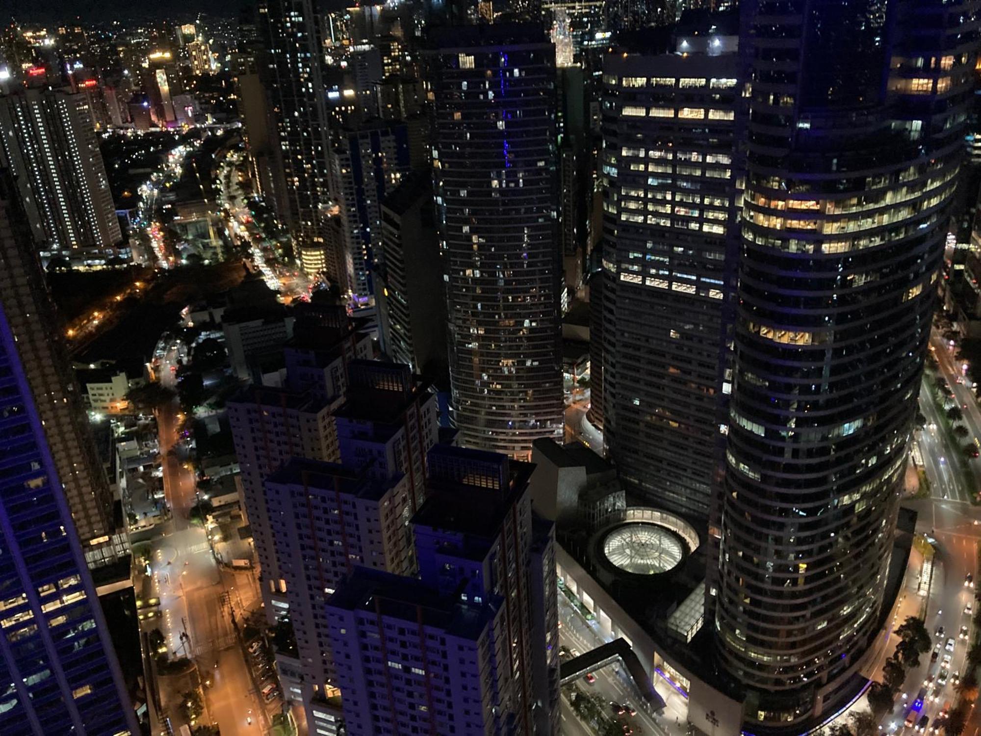 Makati Amazing View Penthouse Studio, Air Residence, Fast Internet Manila Bagian luar foto