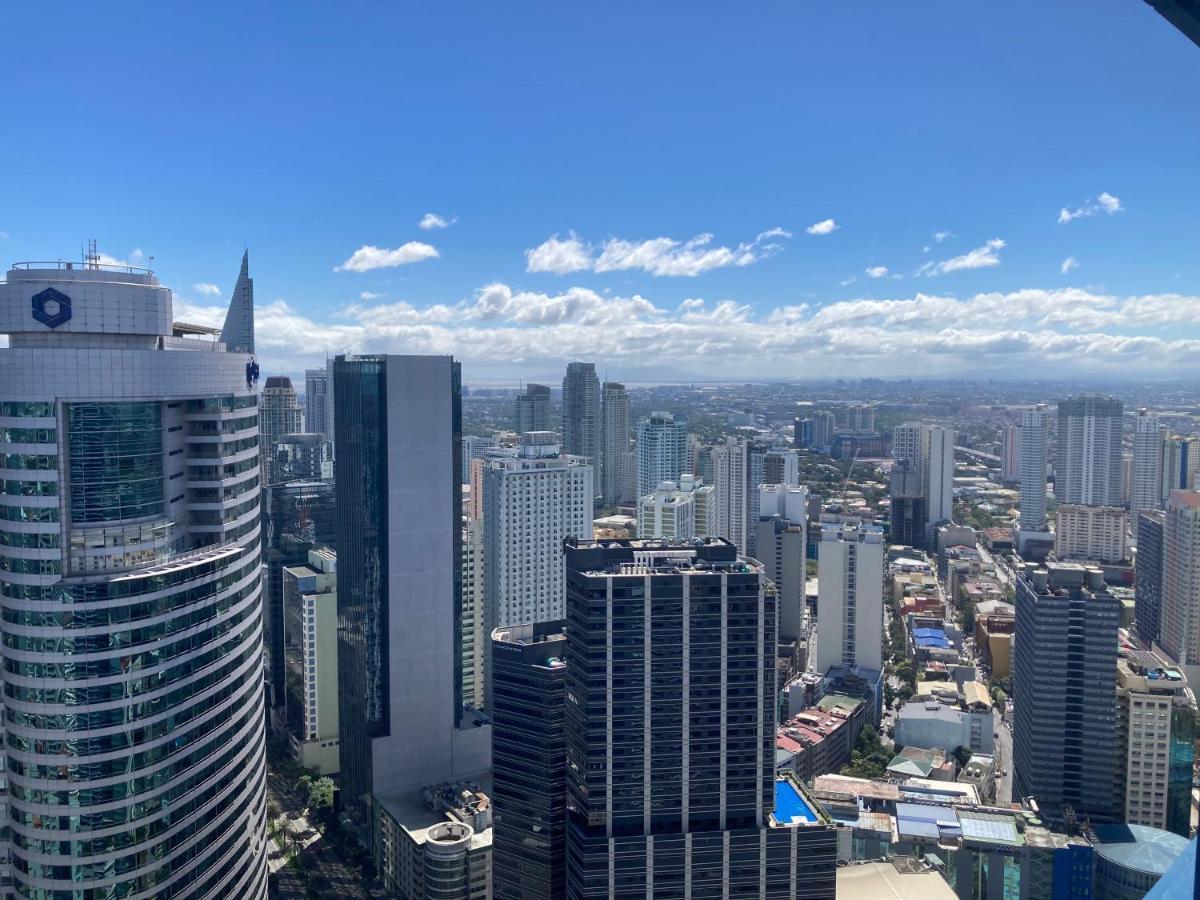 Makati Amazing View Penthouse Studio, Air Residence, Fast Internet Manila Bagian luar foto