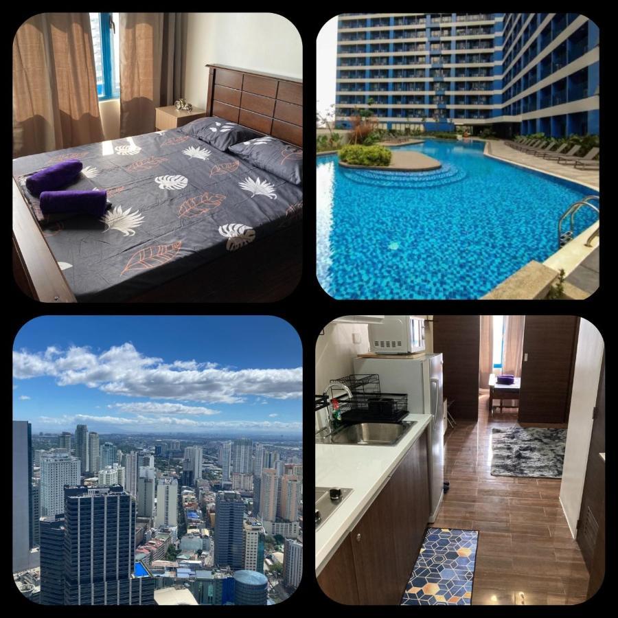 Makati Amazing View Penthouse Studio, Air Residence, Fast Internet Manila Bagian luar foto